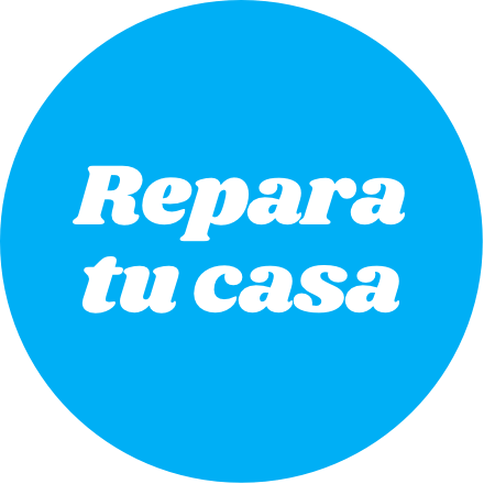 texto gráfico: repara tu casa